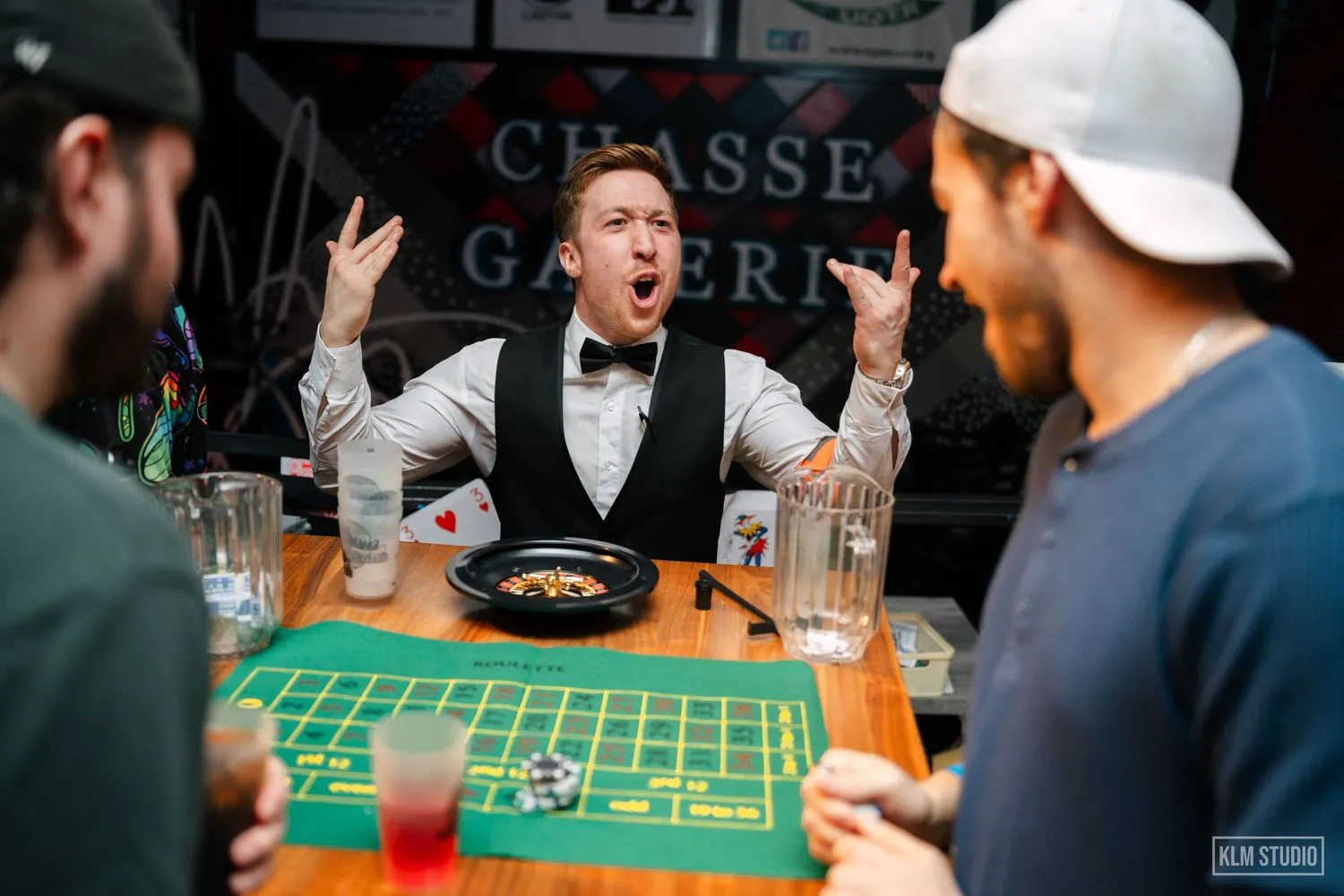 ASAP UQTR casino night, gaming table