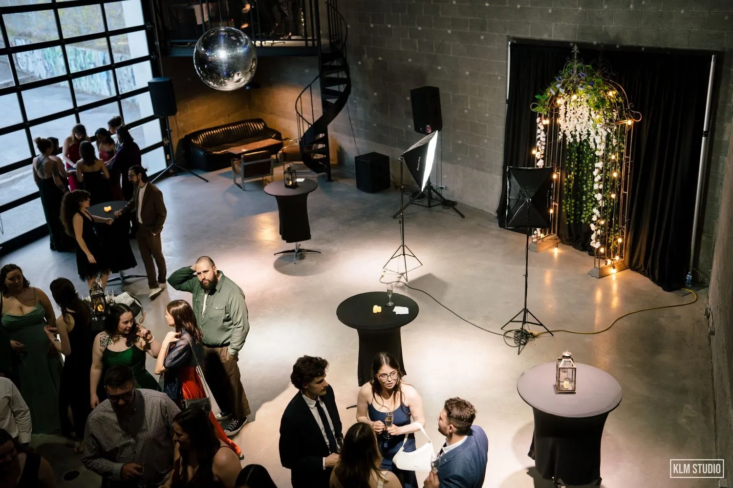 Decorated university gala venue in Montreal